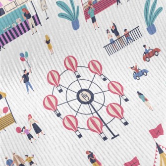 Carnival Amusement Park Standard Corduroy