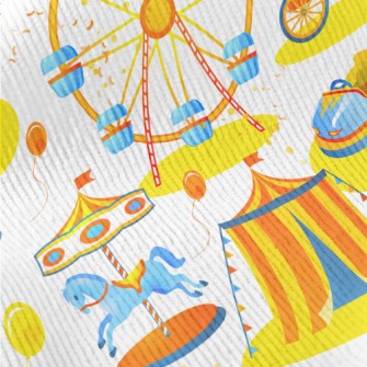 Ferris Wheel Carousel Standard Corduroy