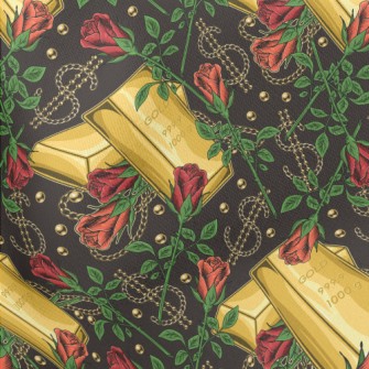 999 Pure Gold Nugget Stretch Ponte