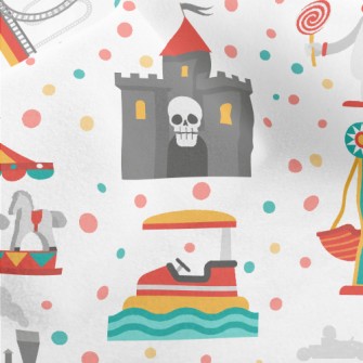 Happy Circus Park Micro Fleece