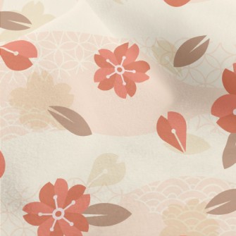 Classical Beautiful Flowers Micro Fleece