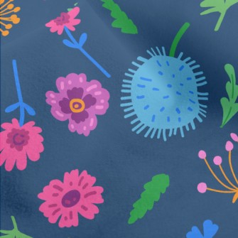 Fairy Tale Graffiti Garden Micro Fleece
