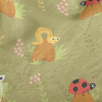 Ladybug Snail Snake Frog Minky