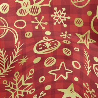 Christmas Decorations Lightweight Performance Linen