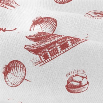 Korean Traditional Architectur Modern Jersey
