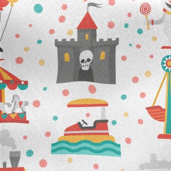 Happy Circus Park Jersey Backed Fleece