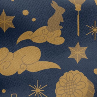 Mid-Autumn Festival Moon Cake  Jersey Backed Fleece