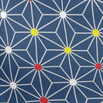 Diamond Mosaic Geometric Figur Pongee
