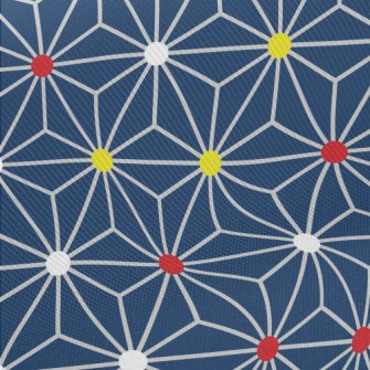 Diamond Mosaic Geometric Figur Midweight Cotton Poplin