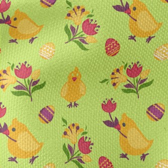 Cute Little Chicken Holding A  Waterproof Canvas
