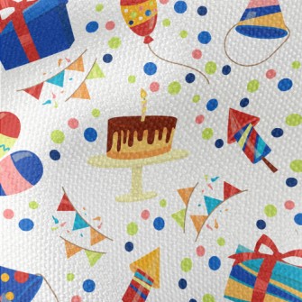 Cartoon Birthday Gift Balloon  Waterproof Canvas