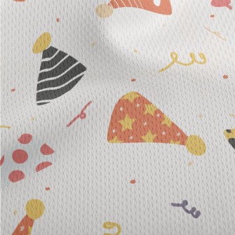 Birthday Party Hats With Vario Athletic Mesh Flat Back