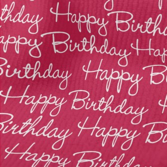 Handwritten Happy Birthday In  Terry