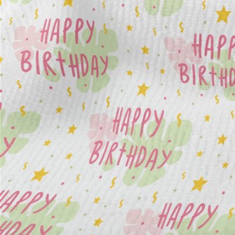 Birthday Text And Stars And Fl Terry