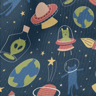 Space Cats And Aliens Terry