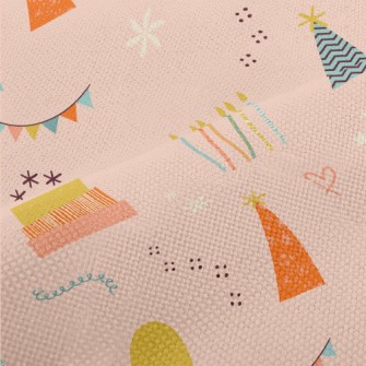 Doodle Birthday Balloons Cake  Performance Linen