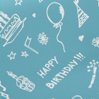 Graffiti Birthday Cake Balloon Twill