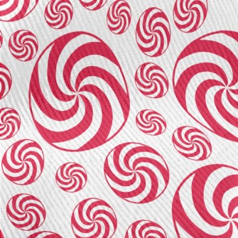 Christmas Red And White Candy Standard Corduroy