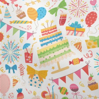 Colorful Birthday Cake Gift Pa Dobby