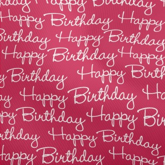 Handwritten Happy Birthday In  Dobby