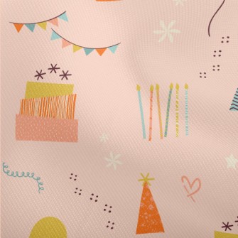 Doodle Birthday Balloons Cake  Dobby
