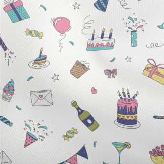 Birthday Party Pattern Dobby