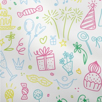 Colorful Line Birthday Party P Dobby