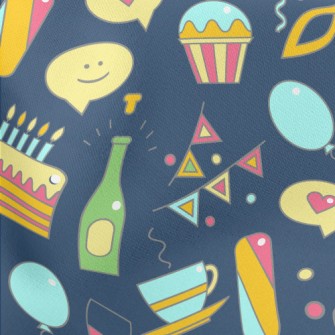 Birthday Cake Gift Candy Patte Stretch Ponte