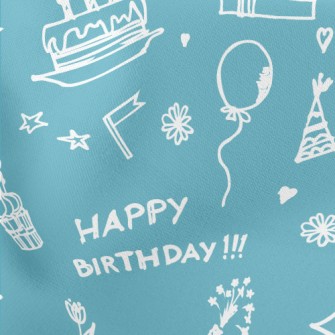 Graffiti Birthday Cake Balloon Stretch Ponte