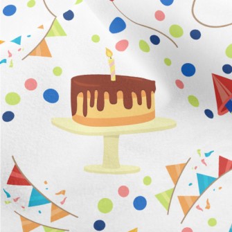 Cartoon Birthday Gift Balloon  Micro Fleece