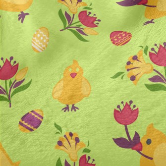 Cute Little Chicken Holding A  Minky