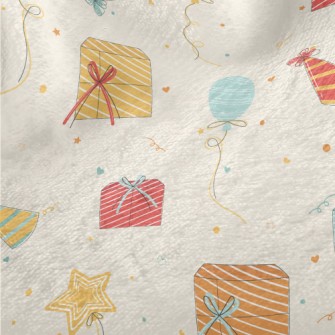 Hand Drawn Birthday Gift Ballo Minky