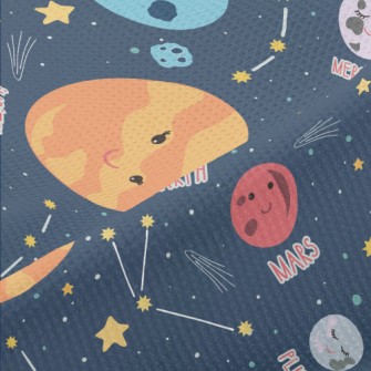 Various Planets And Constellat Piqué