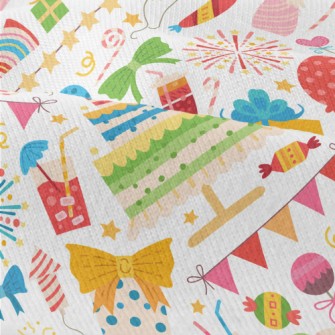 Colorful Birthday Cake Gift Pa Modern Jersey