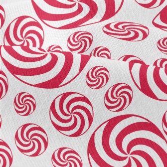 Christmas Red And White Candy Modern Jersey