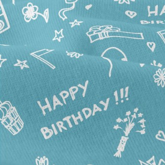 Graffiti Birthday Cake Balloon Modern Jersey