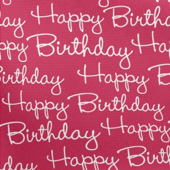 Handwritten Happy Birthday In  Pongee