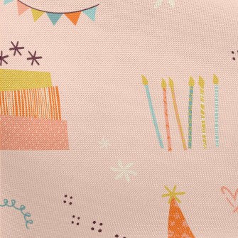 Doodle Birthday Balloons Cake  Pongee