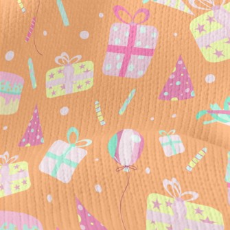 Birthday Presents And Balloons Stretch Jersey