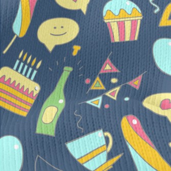 Birthday Cake Gift Candy Patte Stretch Jersey