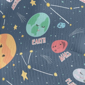 Various Planets And Constellat Stretch Jersey