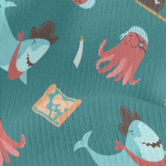 Shark And Octopus Dressed As P Stretch Jersey