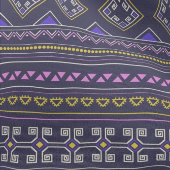 Tribal Retro Ethnic Patterns Chiffon