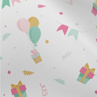 Birthday Cake Gifts And Balloo Chiffon