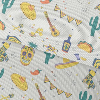 Mexican Skull Hat Cactus Waterproof Oxford