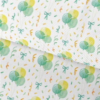 Hand Drawn Watercolor Balloons Waterproof Oxford