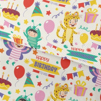 Children&#39;s Birthday Party Waterproof Oxford