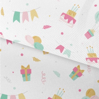 Birthday Cake Gifts And Balloo Waterproof Oxford