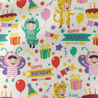 Children&#39;s Birthday Party Waterproof Canvas