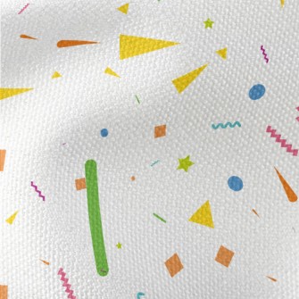 Colorful Irregular Geometric P Waterproof Canvas